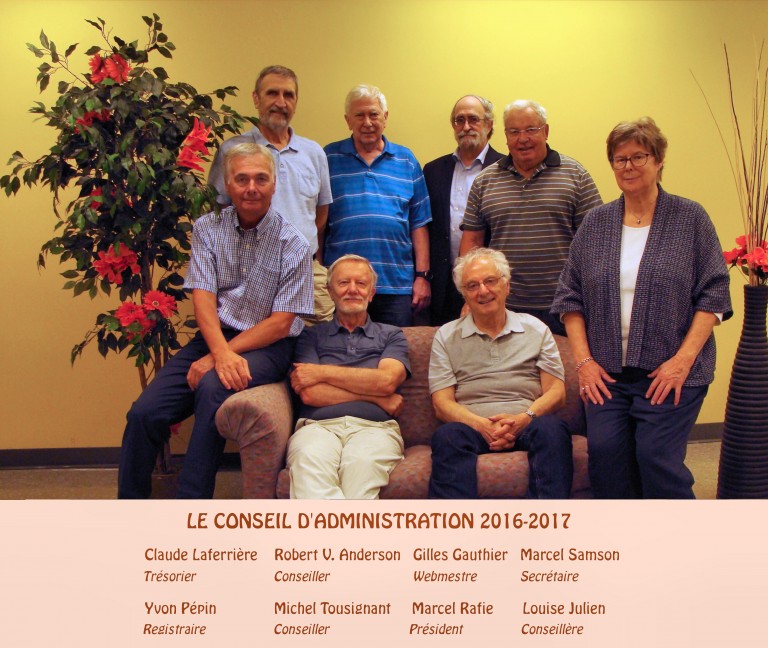 Photo du CA pour 2016-2017