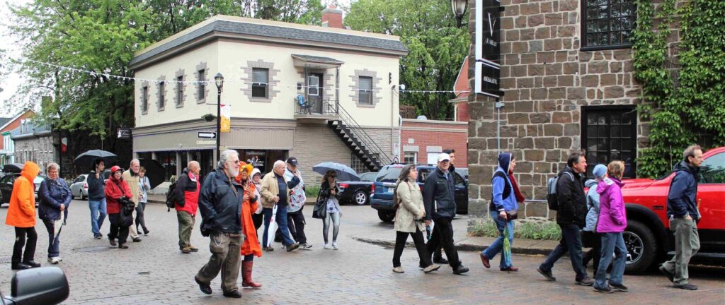 Visite du Vieux-La-Prairie