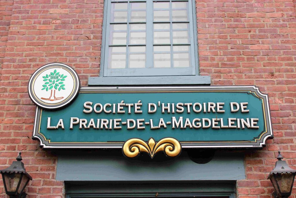 Visite du Vieux-La-Prairie